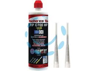 ANCORANTE CHIMICO "FIS C700 HP PLUS" - ml.410 in cartuccia - Marca FISCHER - Cod: 82563