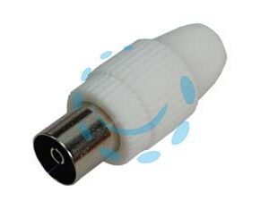 PRESA COASSIALE TV - ø mm.9,5 32020 - Marca FANTON - Cod: 87063