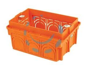 SCATOLA DA INCASSO CON INSERTI IN METALLO SENZA COPERCHIO - 3 posti tipo 503- mm.97x61x51 - (1703.XL) - Marca MARLANVIL - Cod: 87810