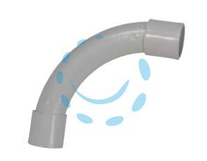 CURVA A 90° PER CANALINA A TUBO - ø mm.16 - Marca - Cod: 90209