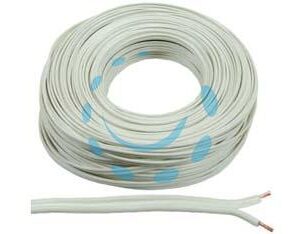 CAVO ELETTRICO BIPOLARE PIATTINA COSTA LARGA BIANCO - 2x mmq.1 colore bianco - Marca  - Cod: 90797