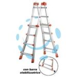 4+4 g.- ap. cm.378h.- cm.55x24x115h.- Kg.11 AL020 - Cod: 92821 - 1 pz