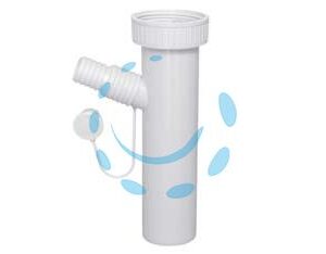 CANOTTO MOPLEN CON SCARICO LAVATRICE O LAVASTOVIGLIE - 1"1/2 per lavello - Marca  - Cod: 95075