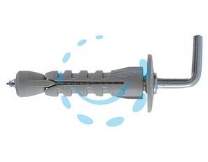 TASSELLO IN NYLON "SBN 9/2" PER CARTONGESSO - ø mm.9x43 - Marca FISCHER - Cod: 100410