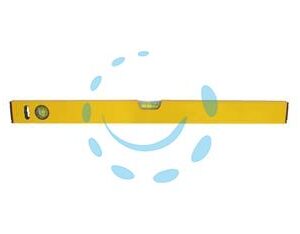 LIVELLA IN ALLUMINIO CON DUE BOLLE - cm.30 - Marca ALTE - Cod: 103541