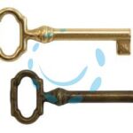 - mm.27x61 lunghezza gambo mm.34 ottone lucido - Cod: 107808 - 5 pz