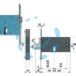 - mm.60 interasse mm.47 (370) - Cod: 110426 - 1 pz