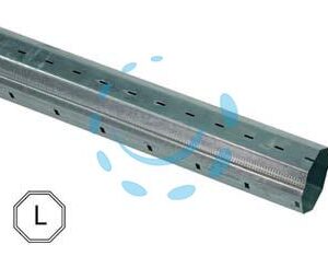 RULLO OTTAGONALE PER AVVOLGIBILI LISCIO Ø MM.60 - mt.2,2 - Marca  - Cod: 50043