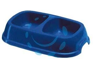 CIOTOLA 2 VASCHE PER ANIMALI DOMESTICI - ø cm.26,5x15x5,6h. - lt.0,7 - Marca FERPLAST - Cod: 112055