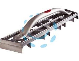RABOT SUPERLEGGERO IN ALLUMINIO PER CARTONGESSO ART.608 - cm.45,5x8,5 - Marca PAVAN - Cod: 112864
