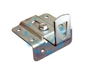ATTACCAGLIE REGOLABILI CON ASOLA PER BARRA APPENDIPENSILI - mm.45x55 - Marca - Cod: 115483