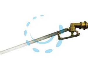 GALLEGGIANTE IN OTTONE 5 COPIGLIE CON ASTA PIATTA INOX - M 3/4" - 5 copiglie - Marca  - Cod: 117777