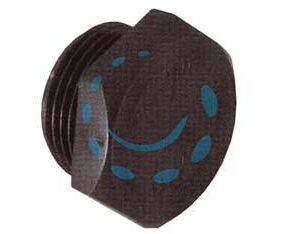 TAPPO (PP) FILETTATO MASCHIO IN POLIPROPILENE - M 1/2" - Marca  - Cod: 126205