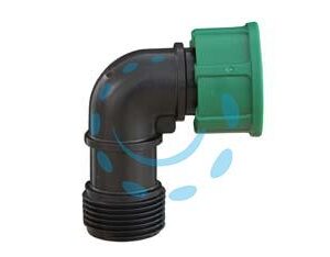 COLLETTORI MODULARI A GOMITO CON GHIERA - Marca - Cod: 128315
