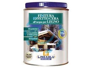 FINITURA ALL'ACQUA EFFETTO CERA PER LEGNO - HI 2310 trasparente ambrato ml.750 - Marca SAYERLACK - Cod: 132299