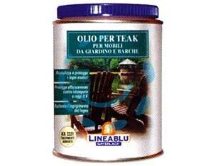 OLIO PER TEAK RIVITALIZZANTE PER MOBILI DA GIARDINO E BARCHE - KK 3331 trasparente ambrato ml.750 - Marca SAYERLACK - Cod: 132350