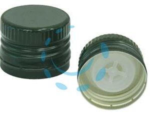 TAPPO IN METALLO PER BOTTIGLIA MARASCA MM.31,5 CON VERSATORE - mm.31,5x24h. - Marca  - Cod: 133012