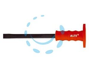 SCALPELLO DA MURATORE A TAGLIO CON PARAMANO - ø mm.16x250 - taglio mm.20 - Marca ALTE - Cod: 140850