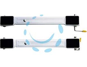 SET 2 CARRELLI PER ELETTRODOMESTICI - cm.44,5x70 - Marca XTRA - Cod: 140935
