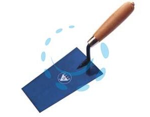 CAZZUOLA PUNTA QUADRA MANICO LEGNO - mm.160 - Marca ALTE - Cod: 103343