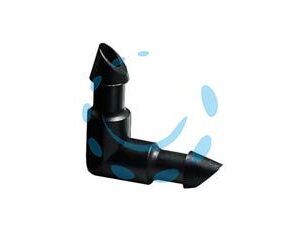 RACCORDO DI GIUNZIONE A 90° PER MICROIRRIGAZIONE - (5178) - Marca IPIERRE - Cod: 159555