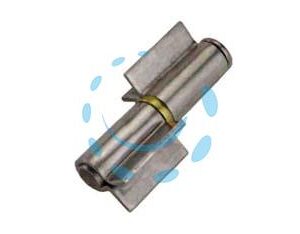 CERNIERE A SALDARE A DUE ALI APERTE CON CUSCINETTO ART.120 - mm.90x ø 28 - Marca COMBI - Cod: 161213