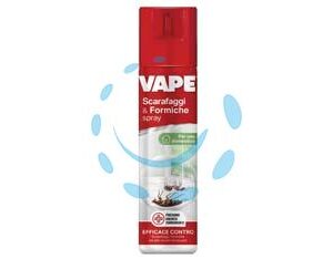INSETTICIDA SCARAFAGGI E FORMICHE SUPER KO2 - ml.400 in bomboletta spray - Marca VAPE - Cod: 166607