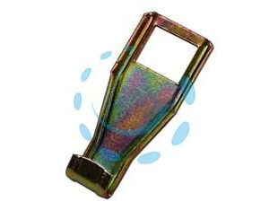 GANCI FISSI PER AVVOLGIBILI IN PLASTICA - mm.40h. - Marca - Cod: 167550