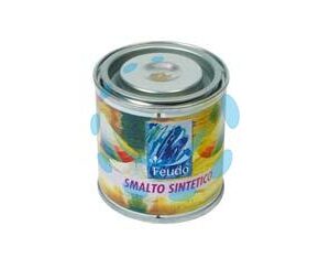 SMALTO SINTETICO LUCIDO ml 125 (LACK 82) - ml.125 bianco lucido RAL 9010 - Marca FEUDO - Cod: 168403