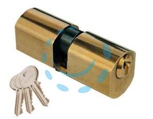 CILINDRI A INFILARE TONDI SFACCETTATI "F5" - mm.54 ø mm.22 centrato (27x27) (840027277) - Marca ISEO - Cod: 171151