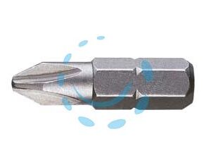 INSERTI A CROCE PHILLIPS PER AVVITATORI MM.25 - mm.25 PH 0 - Marca EXCEL - Cod: 173094