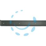 - mm.200x35 - in ferro verniciato nero - Cod: 176231 - 6 pz