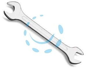 CHIAVE A FORCHETTA DOPPIA FISSA - mm.6x7 - Marca ALTE - Cod: 176514