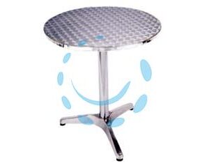TAVOLO TONDO "ONE TOP" IN ALLUMINIO - ø cm.60x70h. - Marca VETTE - Cod: 180559