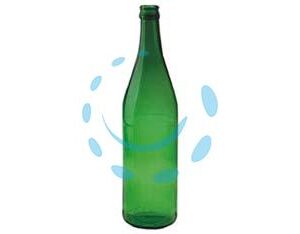 BOTTIGLIA PER ACQUA MINERALE "VICHY" VERDE - capacità lt.1 - Marca  - Cod: 187510