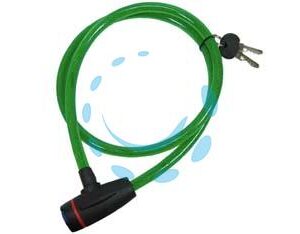 ANTIFURTO SNODATO CON CHIAVE - ø mm.12x80 cm. - Marca QUALITY - Cod: 192194