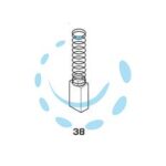 - AEG 1744 mm.5x8x15/17h. - Cod: 246323 - 8 pz