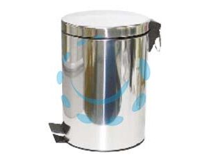 PATTUMIERA IN ACCIAIO INOX CON PEDALE - lt.3 cm.16,8x25,7h. - Marca XTRA - Cod: 303330