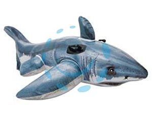 SQUALETTO GONFIABILE CAVALCABILE +3 ANNI - cm.173x107 - peso kg. 0,88 (57525) - Marca INTEX - Cod: 196789