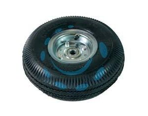 RUOTA PER CARRELLO PNEUMATICA MM.260 CON CUSCINETTO CERCHIO ACCIAIO - ø mm.260x85 foro mm.16 - Marca ALTE - Cod: 200370