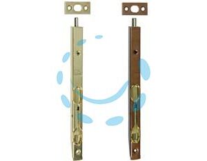 CATENACCI A LEVA FRONTALE DA INCASSO - mm.150x16 ottonato verniciato (D.00320.15.03) - Marca AGB - Cod: 204453
