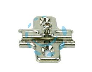 BASETTE PER CERNIERE INCASSO B2V3H - mm.0h. - Marca SALICE - Cod: 209366