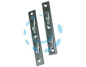 FERRI LETTO SBALZATI ART.151 - mm.80x17,5 - Marca ALDEGHI - Cod: 209458