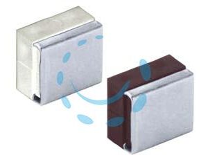 GIUNZIONI DI ASSEMBLAGGIO CON PIASTRA - mm33x18x29h. plastica colore bianco - Marca  - Cod: 209526