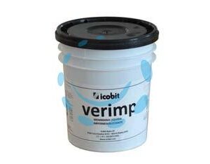 GUAINA LIQUIDA A BASE ACRILICA VERIMP - Kg.1 bituminosa rossa - Marca ICOBIT - Cod: 112437