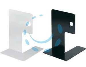 FERMALIBRO IN ACCIAIO VERNICIATO - mm.155x140x200h. colore bianco - Marca - Cod: 213202