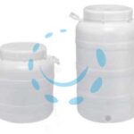 - lt.25 - bocca ø cm.14 - misure ø cm.27x53.5h. - Cod: 268097 - 4 pz