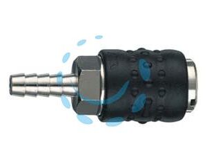 RUBINETTO RAPIDO UNIVERSALE A SFERE CON RESCA PORTAGOMMA - attacco ø mm.8 art.17/E - Marca ANI - Cod: 221597
