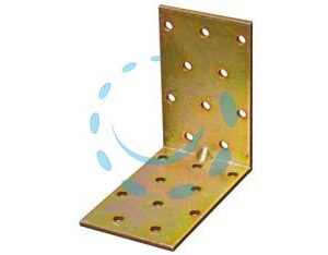 PIASTRA DI GIUNZIONE AD ANGOLO PESANTI LARGHEZZA MM.50 - mm.60x60x50 - Marca QUALITY - Cod: 230063