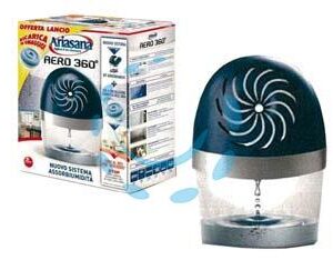 CONTENITORE ARIASANA AERO 360° KIT - contenitore e 1 ricarica 450 gr. inclusa - Marca HENKEL - Cod: 230889